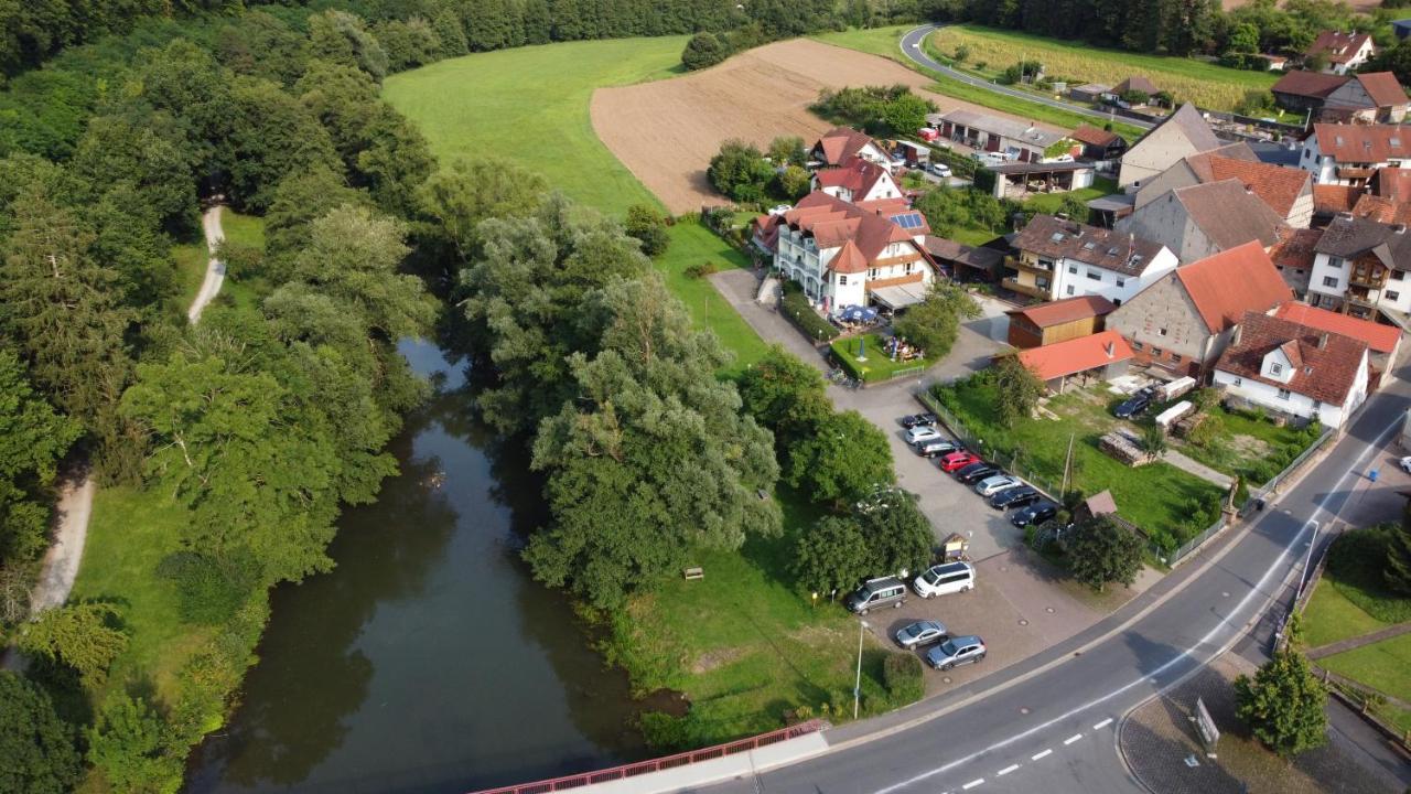 Hotel Saaletalstuben Gräfendorf Eksteriør bilde